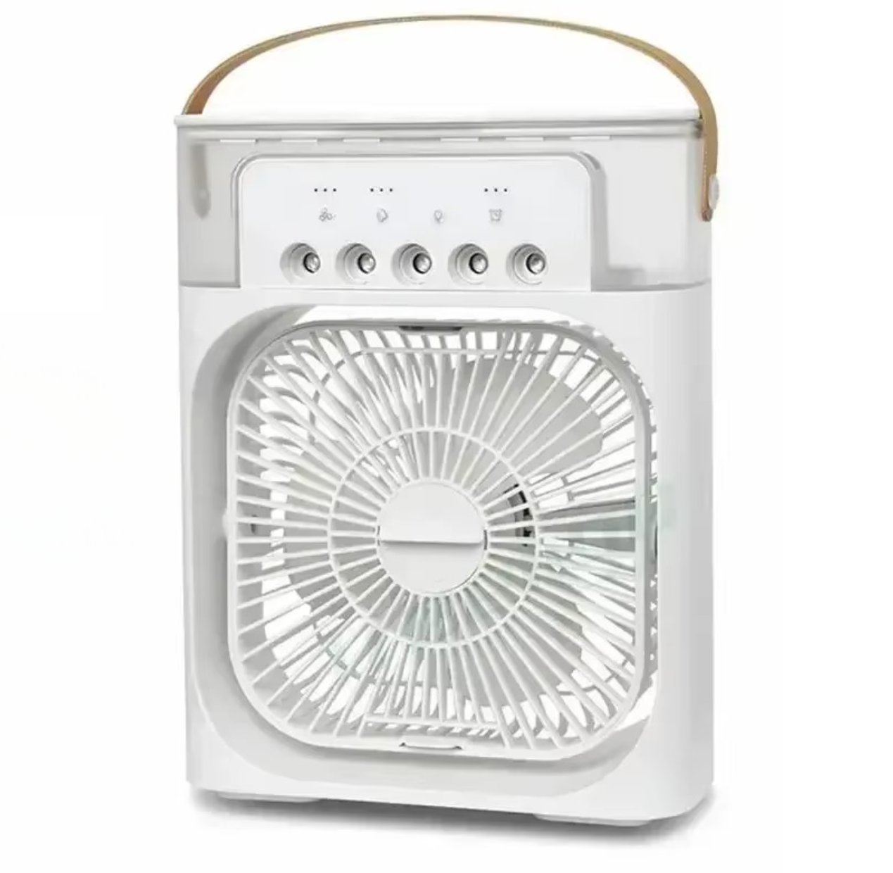 Ventilador humidificador LED 3 en 1
